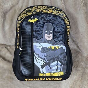BATMAN THE DARK KNIGHT BACKPACK - NEW